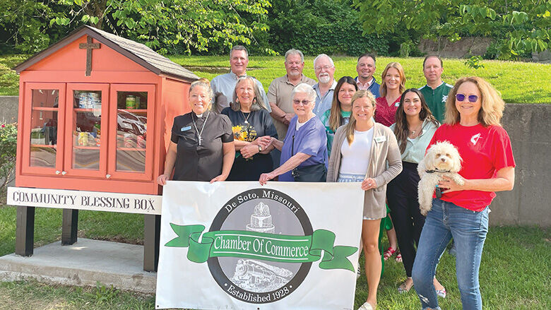 Community Blessing Box opens in De Soto